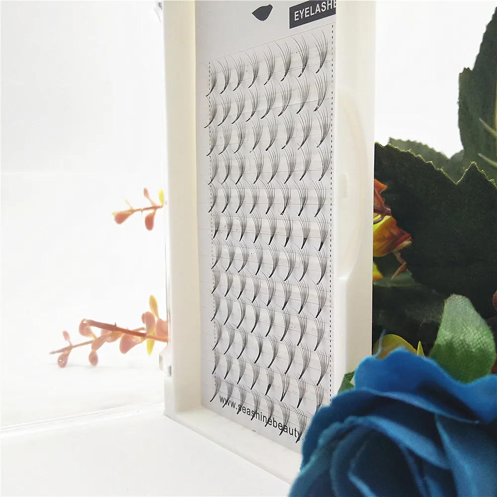 

1Tray/Set 6D Premade Fans 6D Classic Fans Permanent Individual Eyelash Extensions makeup Free Shipping