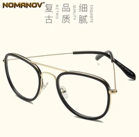fashion personality oversized round quality frame classic trend spectacles with optical lens or photochromic gray brown lenses