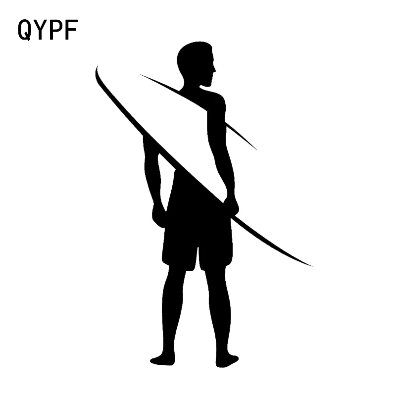 QYPF 11*16 3 см модные автомобильные наклейки для океан серфинга волны гавайский