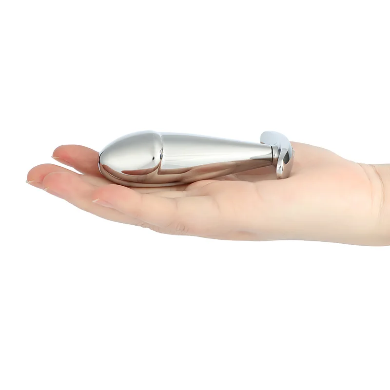 Анальная пробка из нержавеющей стали массажер для вагинальной стимуляции секс