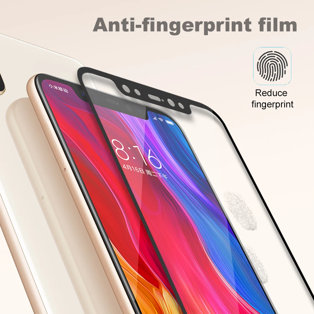 2 шт. Защита экрана для Xiaomi mi max 3 8 mi8 Lite Pocophone F1 Защитное стекло телефона Redmi Note 7 5 6a 6x