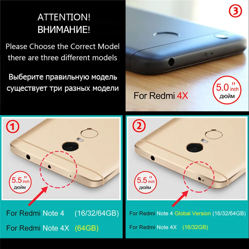Закаленное стекло MOUSEMI для Xiaomi Redmi 4X Note Global 9H Защитное Стекло | Мобильные телефоны