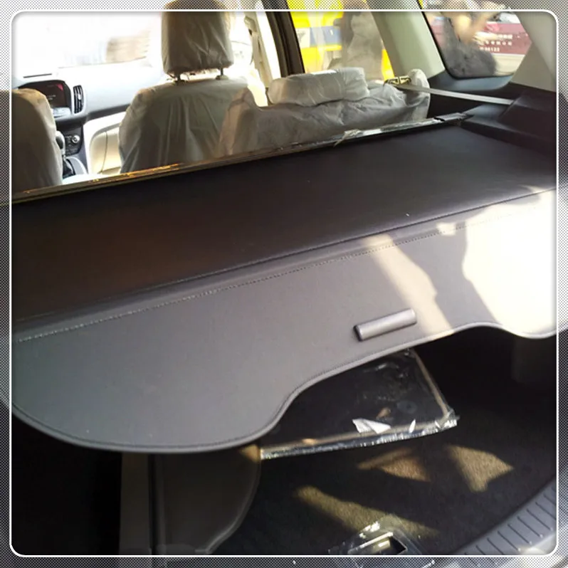 For Ford Escape Kuga 2013-2019 Black Retractable Rear Trunk Luggage Shield Shelf Cargo Cover Car Accessories