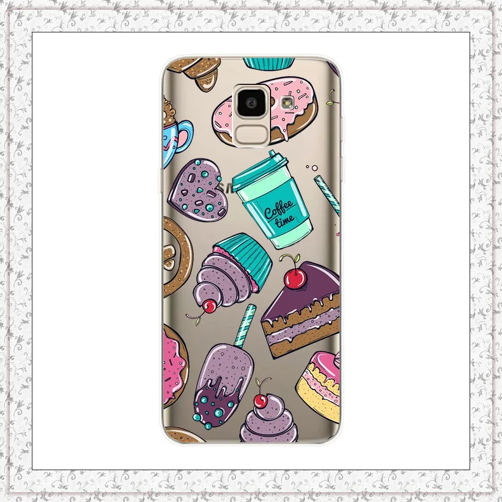 ttqu Для samsung Galaxy J6 J4 J8 A6 A8 Чехол Мягкий силиконовый чехол для samsung J 4 6 8 плюс j 400 415 610 600 810 530 F - Цвет: ttqu
