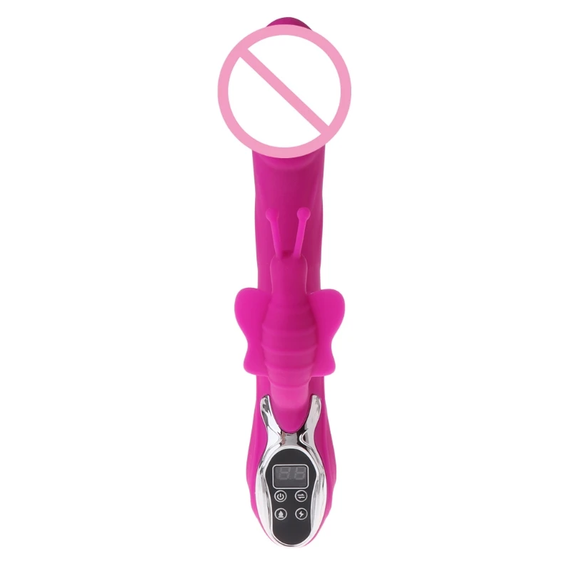 Мультискоростной G Spot фаллоимитатор бабочка женский вибратор секс игрушка