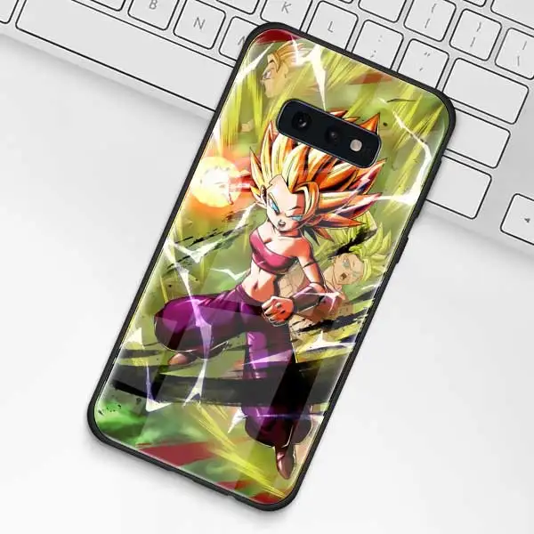 010 Чехол из закаленного стекла Dragon Ball для samsung Galaxy S10 S10e S9 S8 S10 Plus Note 9 A50 A30 - Цвет: 010