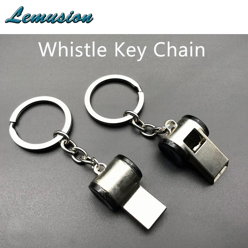 Car-styling 1X Car Keychain Accesories Outdoor survival whistle For Chevrolet captiva cruze Peugeot 206 508 208 Mazda 3 6 cx-5 | Автомобили