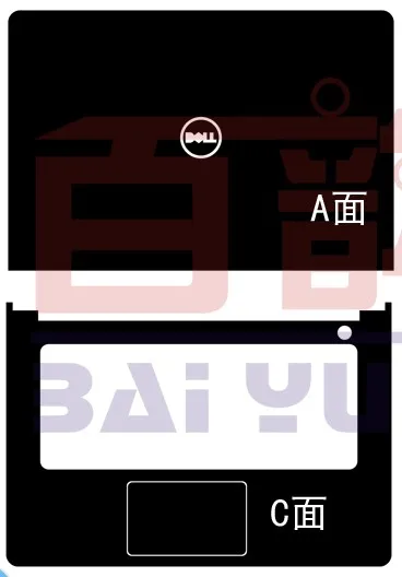 

Виниловые наклейки из углеродного волокна для 2015-2016, новинка, Dell Inspiron i3452 3452 i3458 3458 14 дюймов