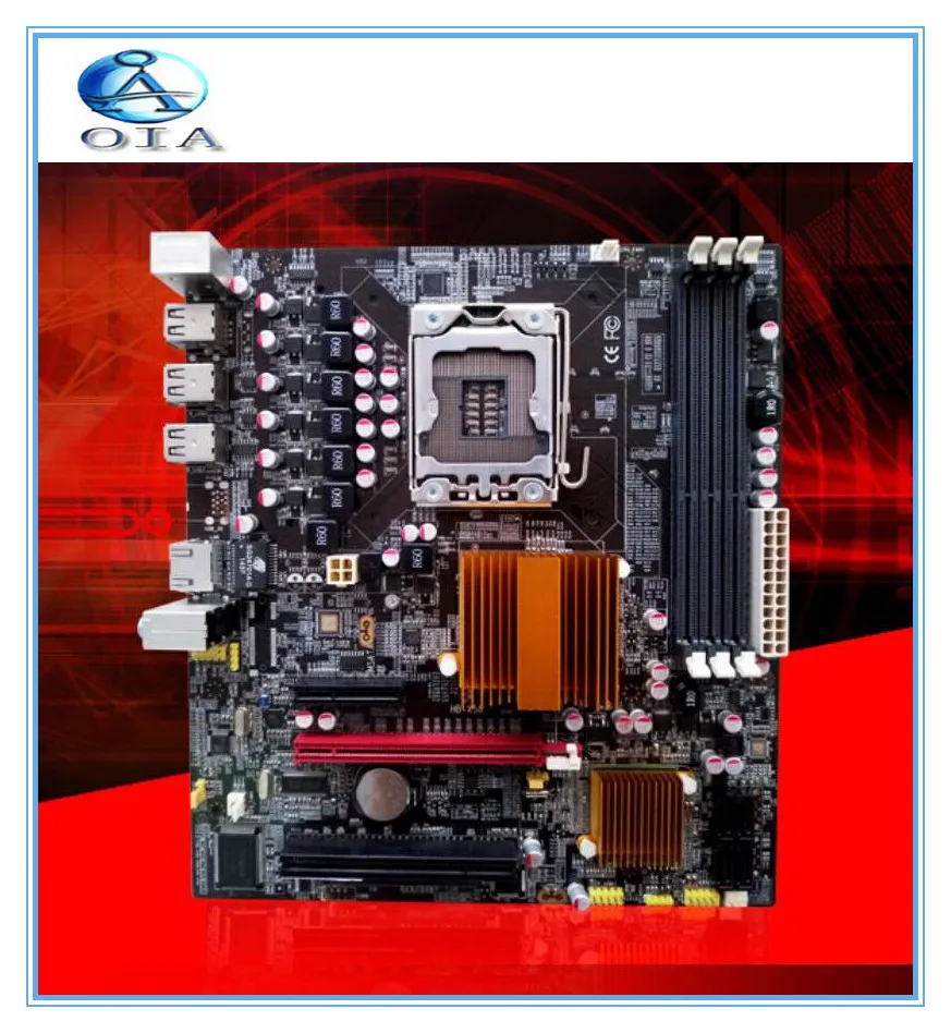 Новая OIA X58 оригинальная материнская плата экстремальные платы LGA 1366 DDR3 24GB ATX материнская плата 245 мм* 240 мм