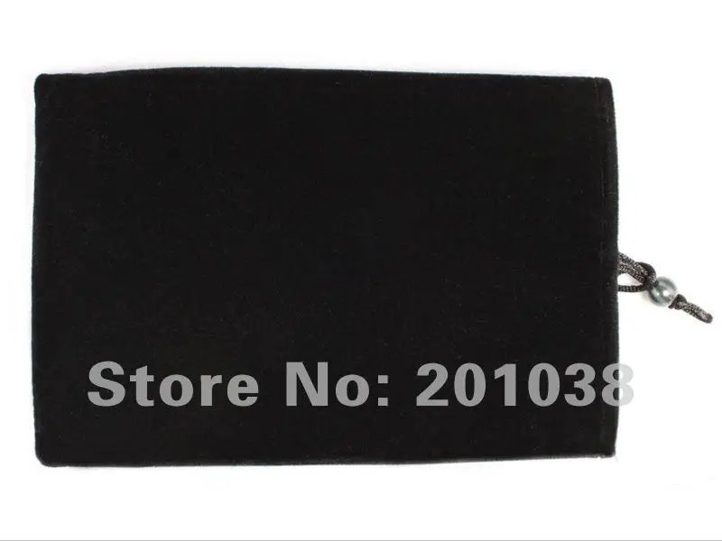 50 pieces/lot Universal soft black sleeve case Cover bag velvet Pouch Ebook reader for 7&quot tablet PC MID | Компьютеры и офис