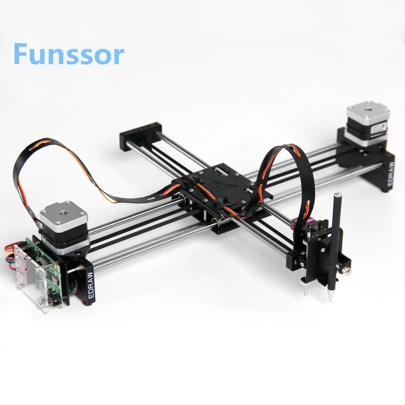 DIY A3 бумага для письма Размер Металл DrawBot Рукописное слово ручка плоттер машина X Y