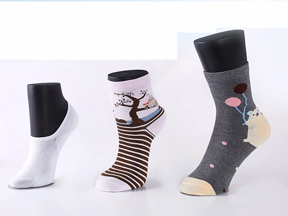 Новинка 1 шт. женский манекен стопы пластиковый стенд шелковые носки короткие