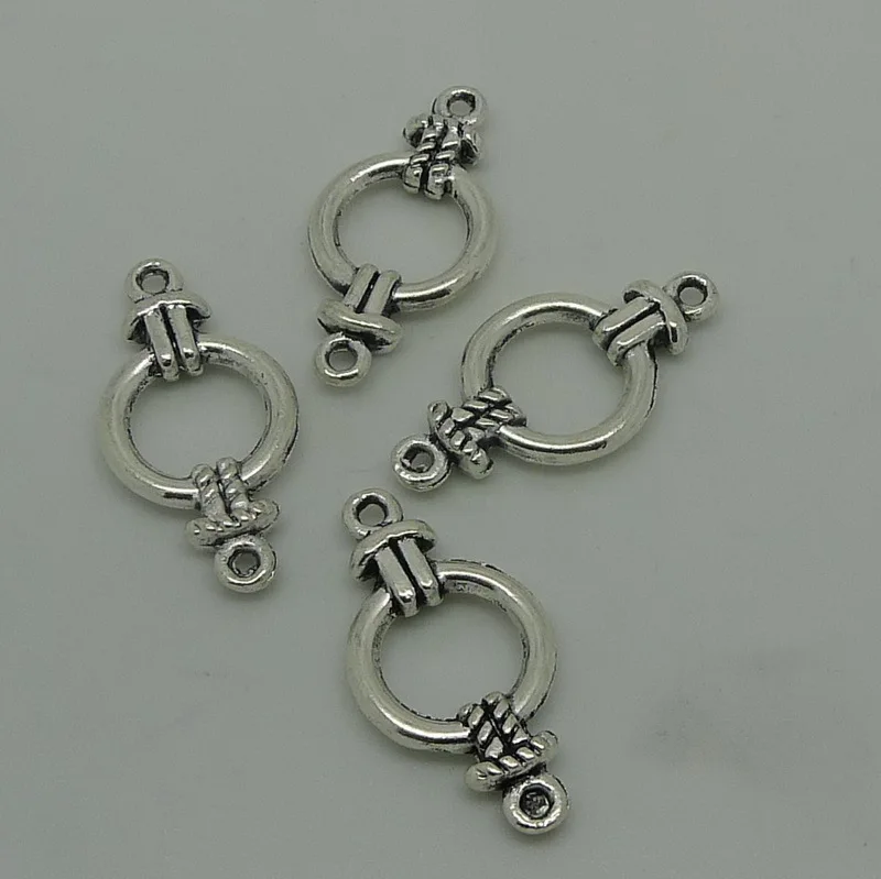 Бесплатная доставка античное серебро высаженная филигрань 2 подключение через