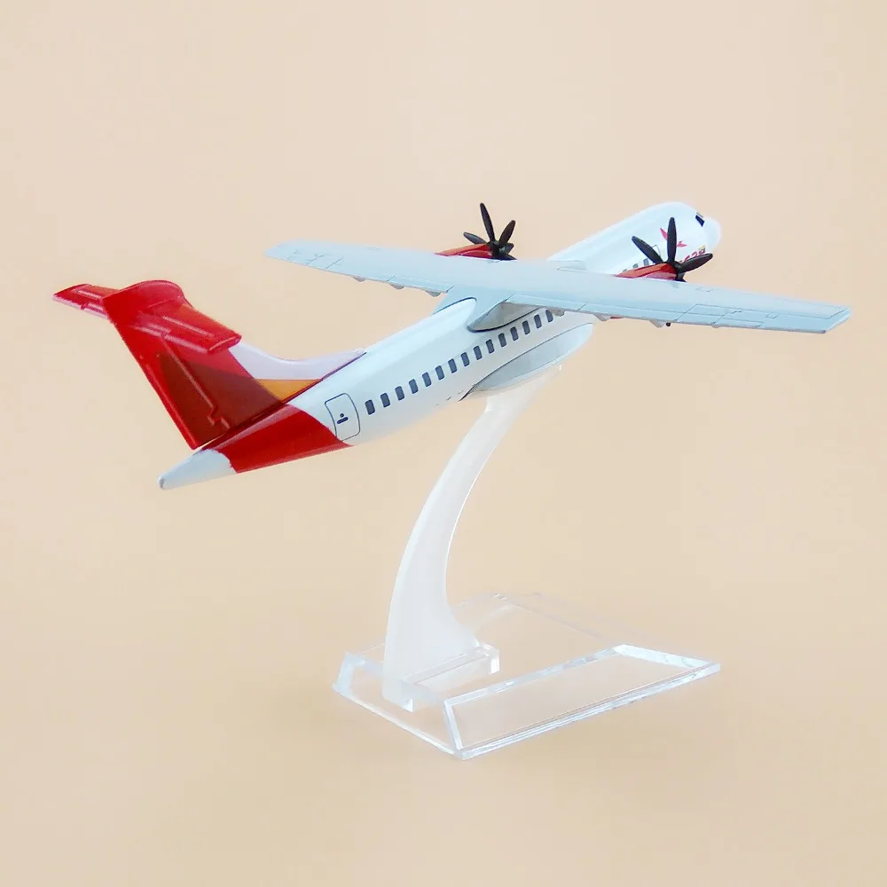 Air Avianca ATR 600 Airlines ART Airways Aircraft 16 см металлическая модель самолета Модель с