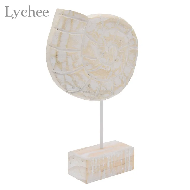 Деревянные фигурки Lychee Life в средиземноморском стиле морская звезда раковина