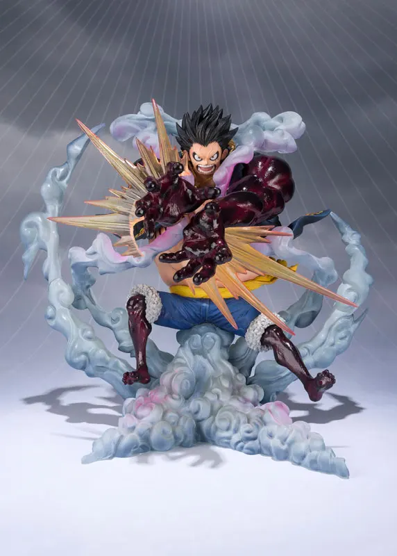 Оригинальные фигурки BANDAI Spirit Tamashii Nation фигурка коллекции фигурок Обезьяна D. Луффи