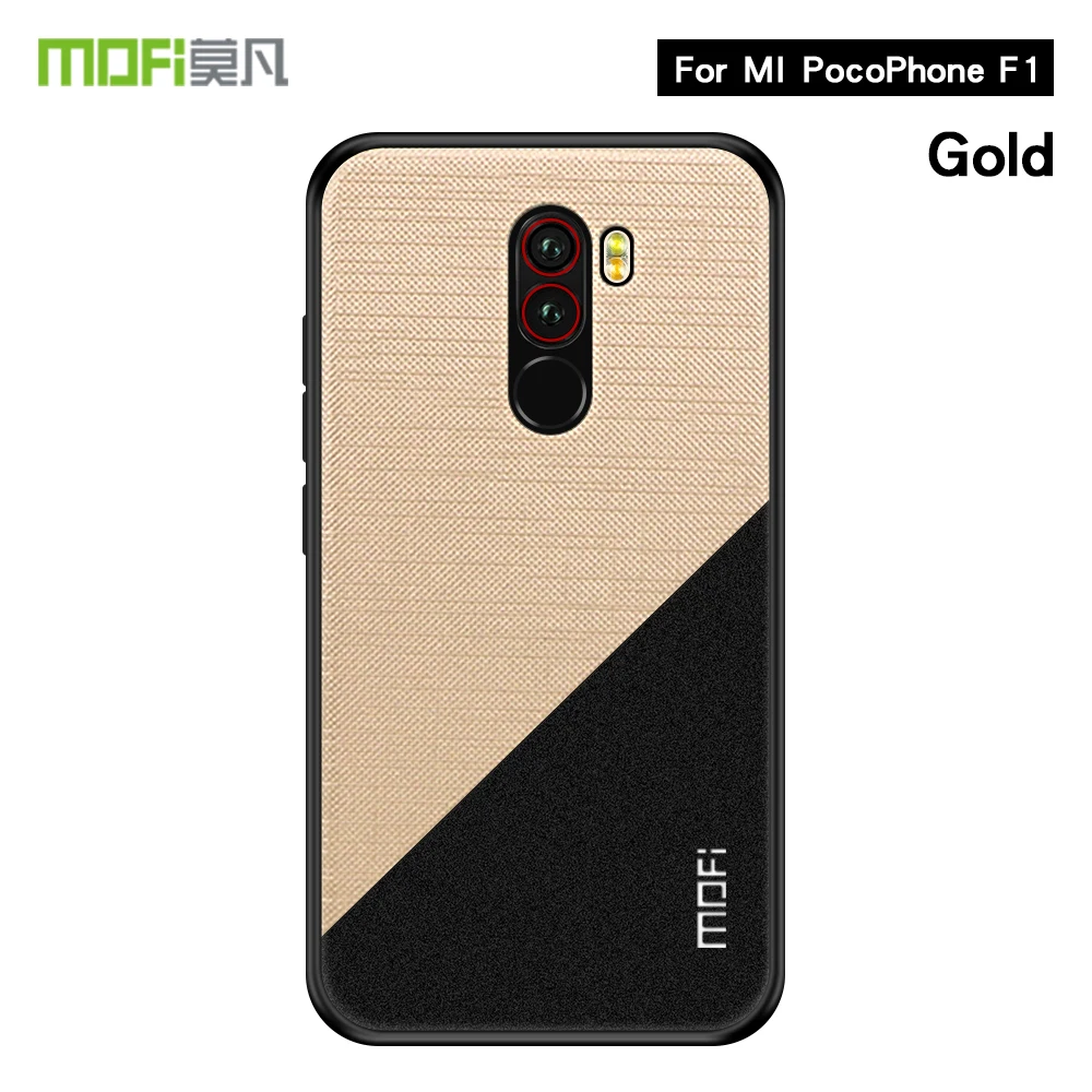 Оригинальный Mofi чехол для xiaomi Pocophone F1 телефонные чехлы полная Защита задняя