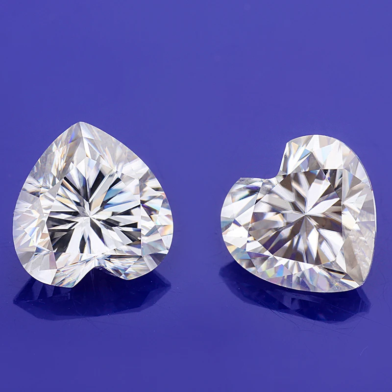 

Heart shape EF color moissanit 8.5*8.5mm moissanites loose gems stones