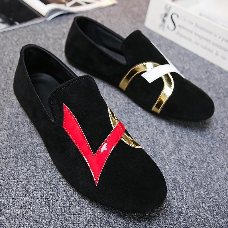 Men Slipony Flats slip-on Moccasins Retro British men's Boat shoes Loafer Chaussure Hombre man Casual Gommino Driving | Обувь