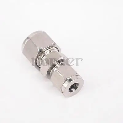 8mm x 12mm Tube OD 304 Stainless Steel Reducer Compression fitting Union Connector | Обустройство дома
