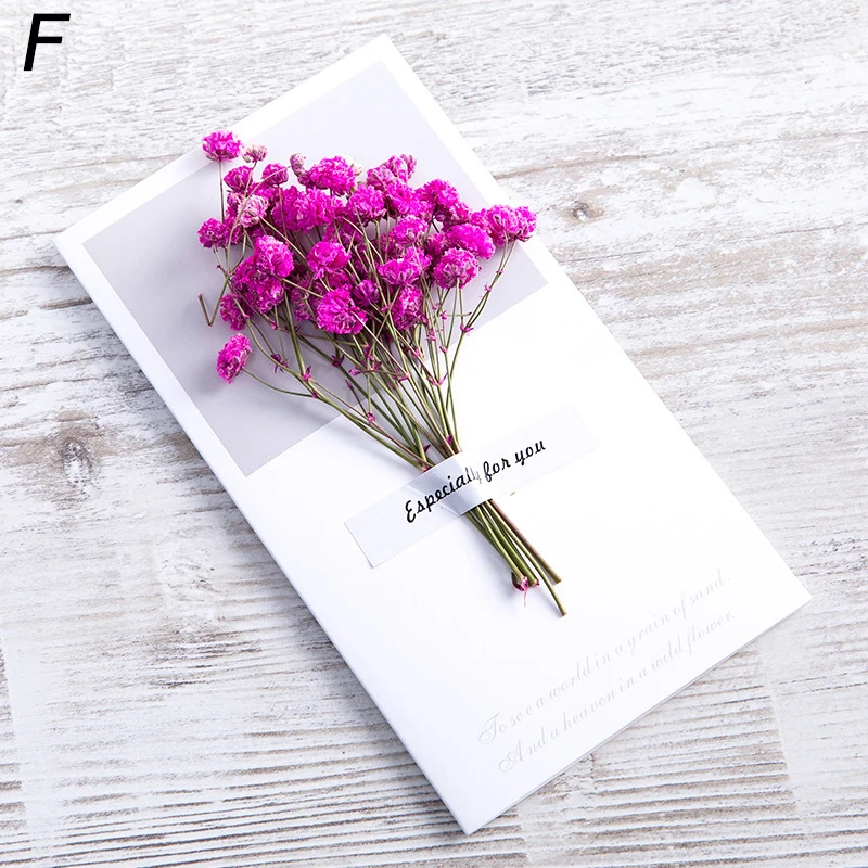 Gypsophila Цветочные поздравительные открытки на день рождения свадебные