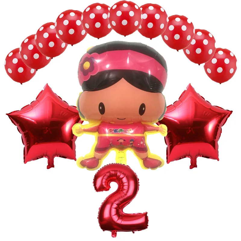 14 шт./лот воздушный шар Pocoyo для дня рождения свадьбы украшения мультфильм