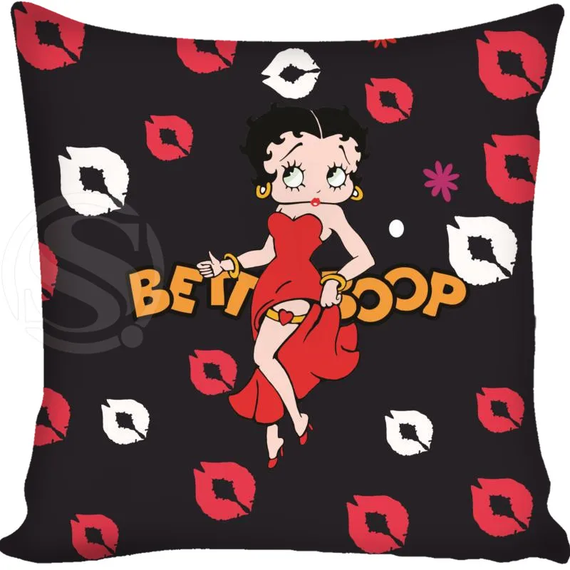 20 Декоративная Наволочка на заказ betty boop квадратная Наволочка на молнии лучший хороший подарок 20X20 см, 35X35 см, 40x40 см - Цвет: 20