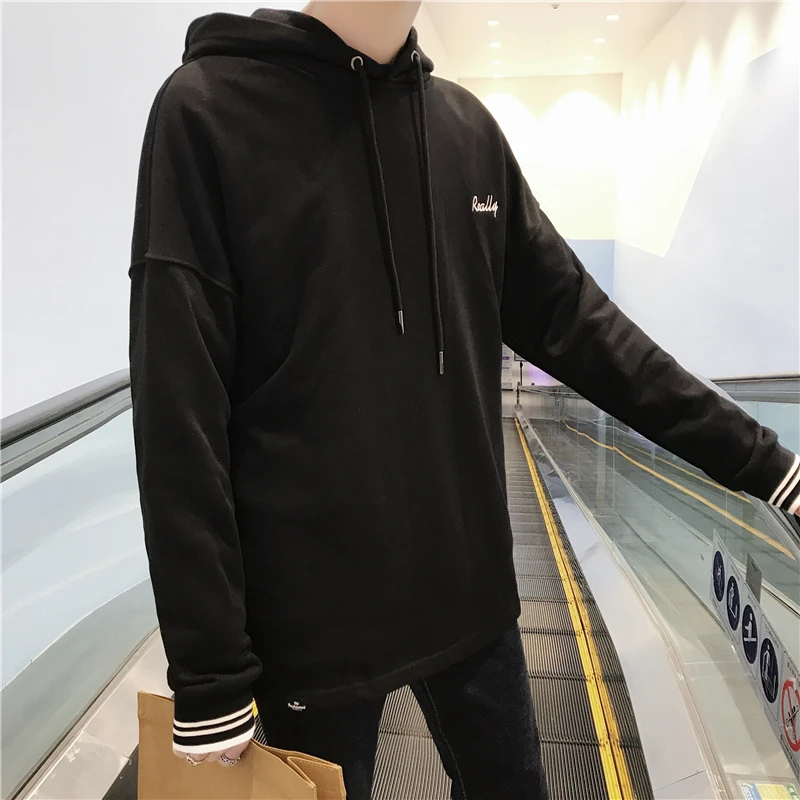 2018 Топы Повседневный пуловер Для мужчин новый хип хоп горячий стиль limited уличная