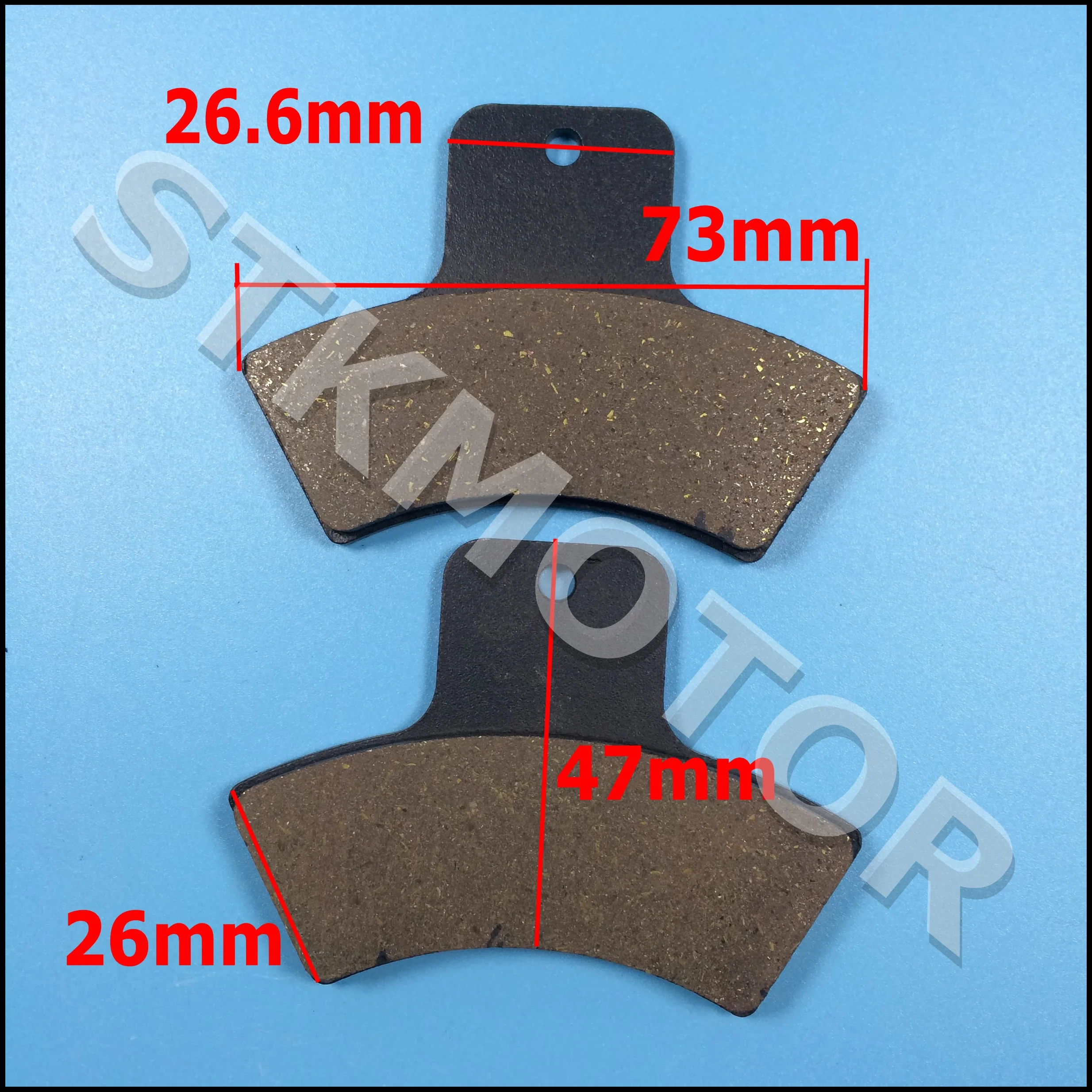 Задние тормозные колодки для LINHAI Goon 260 07 - 09 QUADZILLA CUV 300 08 4 e CVT стояночный тормоз QZ E 320