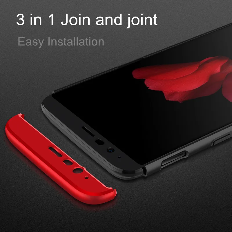 Жесткая задняя крышка 3 в 1 для oneplus 5 T 5 высококачественный чехол для телефона премиум-класса с защитой от царапин и падения 360 Полный корпус чехол для oneplus 5 t