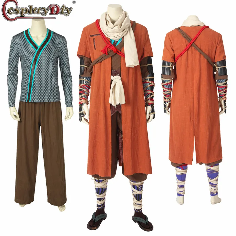 

Cosplaydiy Game Sekiro Shadows Die Twice Costume One-Armed Wolf Cosplay Men Adult Full Set Halloween Carnival Outfit Custom Made