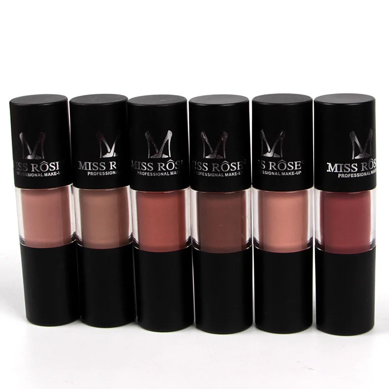 

12PCS/LOT Waterproof batom Velvet Liquid Lipstick Sexy Red Lip Tint lip balm makeup Long Lasting Matte Nude Gloss Lipgloss