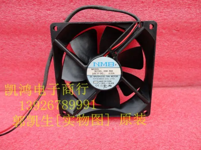 Оригинальный nmb 3610kl-05w-b50 24v 0.20a 9225 9 см преобразователь частоты Вентилятор