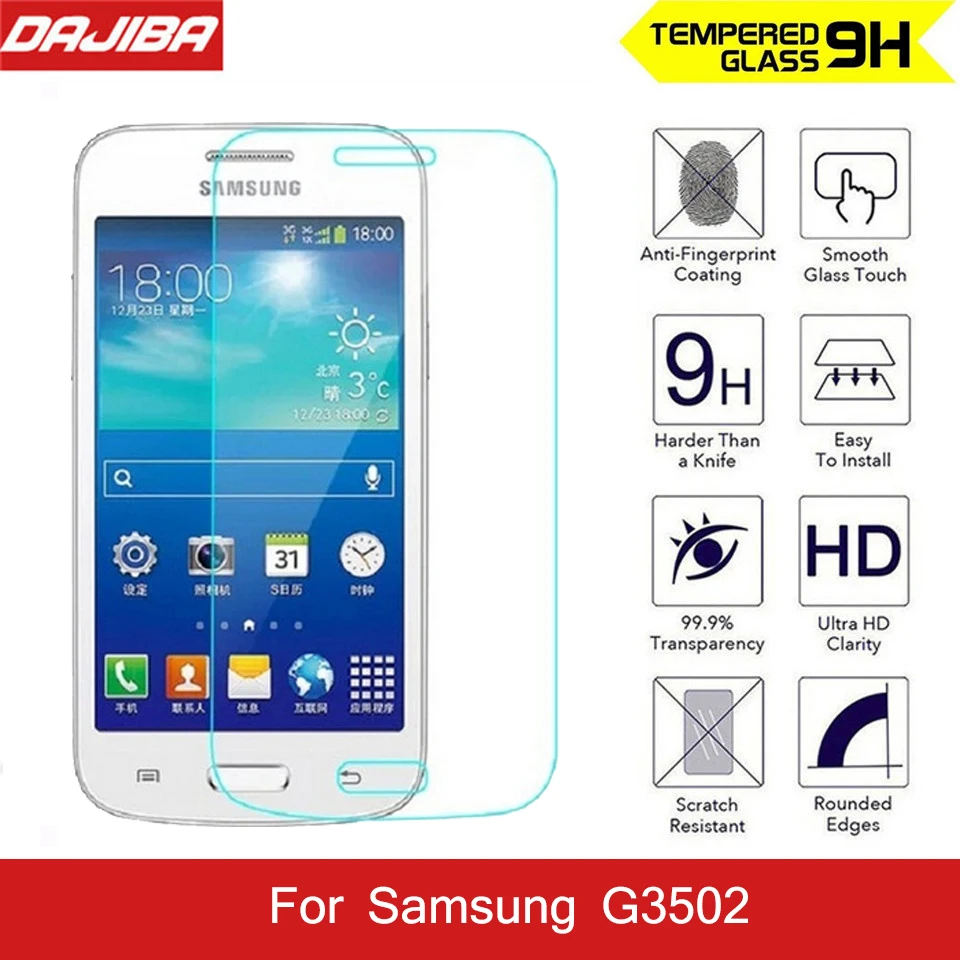 Премиум 2.5D пленка из закаленного стекла для Samsung Galaxy Star Advanced SM G350E 2 Plus G3502 G3500