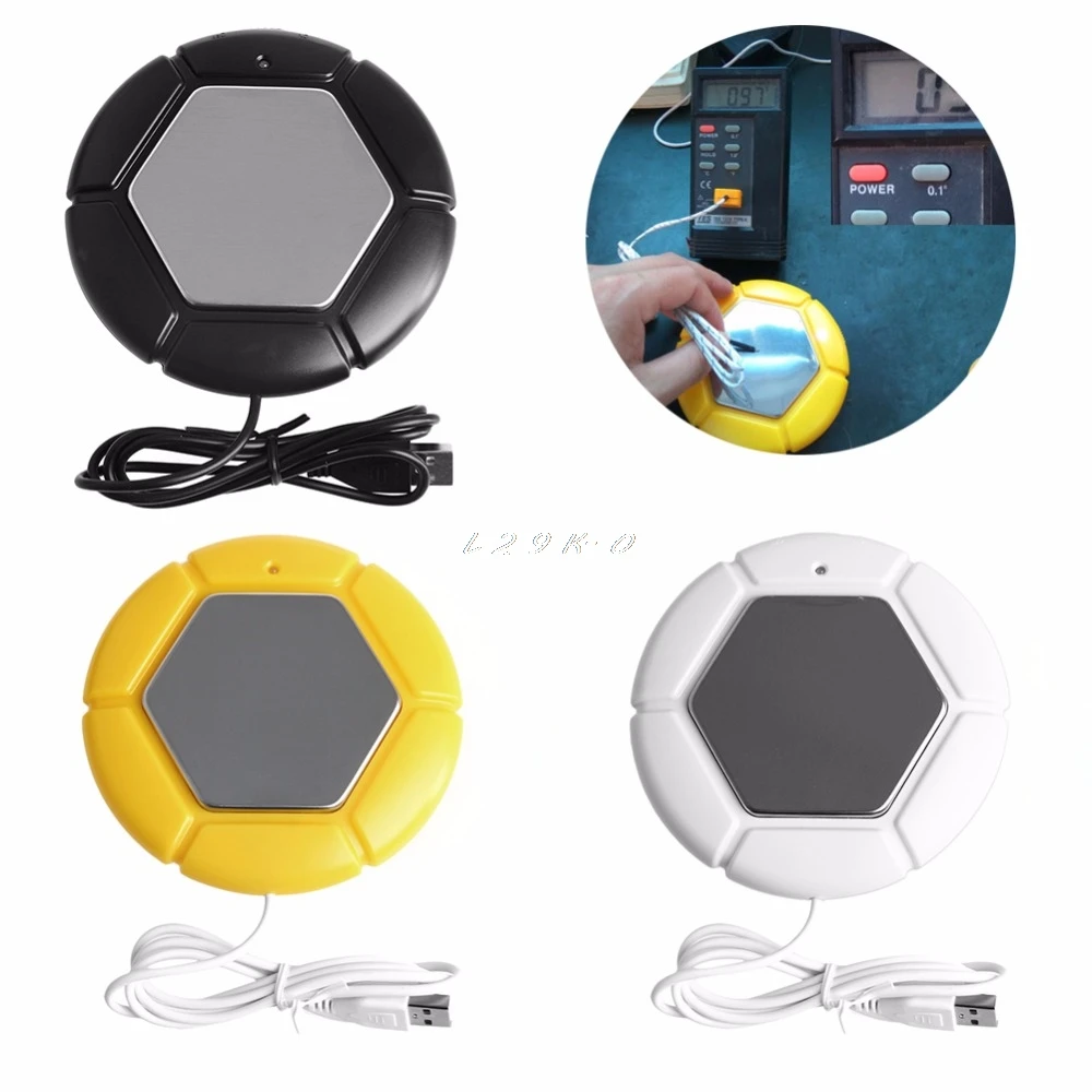 Портативная настольная электрическая чашка с USB кружка подогреватель для кофе