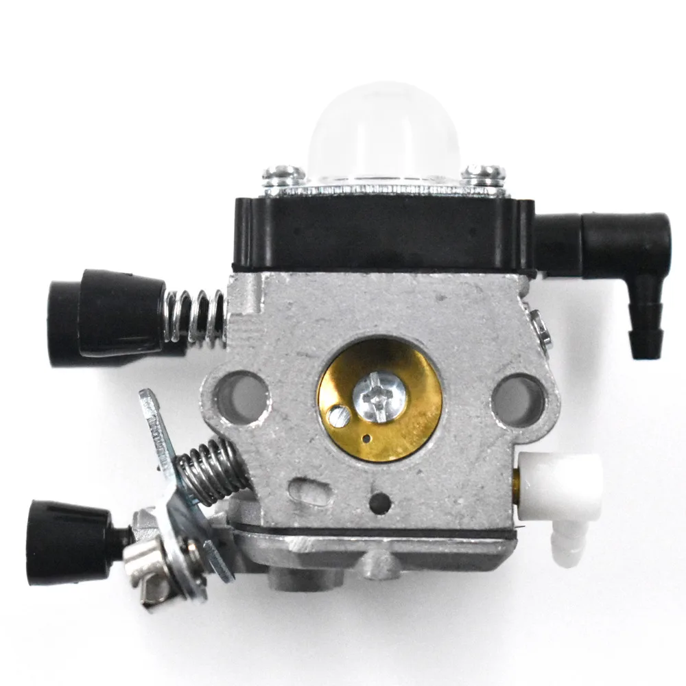 

Carburetor 2*gasket & spark plug For STIHL FS38 FS45 FS46 FS46C FS55 FS55R KM55R C1Q-S97A Carb