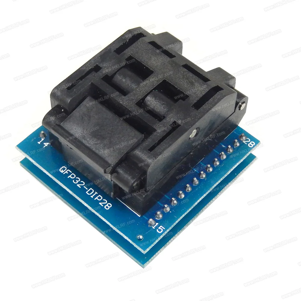 Адаптер TQFP32 QFP32 LQFP32 на DIP28 поддержка разъема ATMEGA8 серии TL866A TL866CS чип