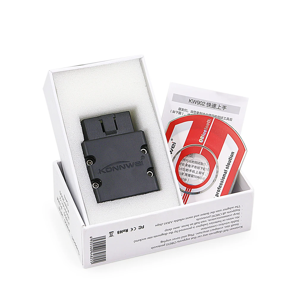 Супер Мини ELM327 obd ii Bluetooth konnwei KW902 автоматический диагностический инструмент ELM 327 wifi считыватель кодов сканирующие Инструменты