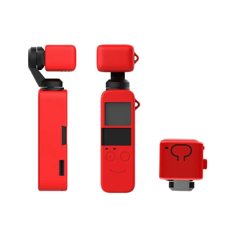 1 комплект мягкий силиконовый чехол защитный для объектива DJI Osmo Pocket Gimbal
