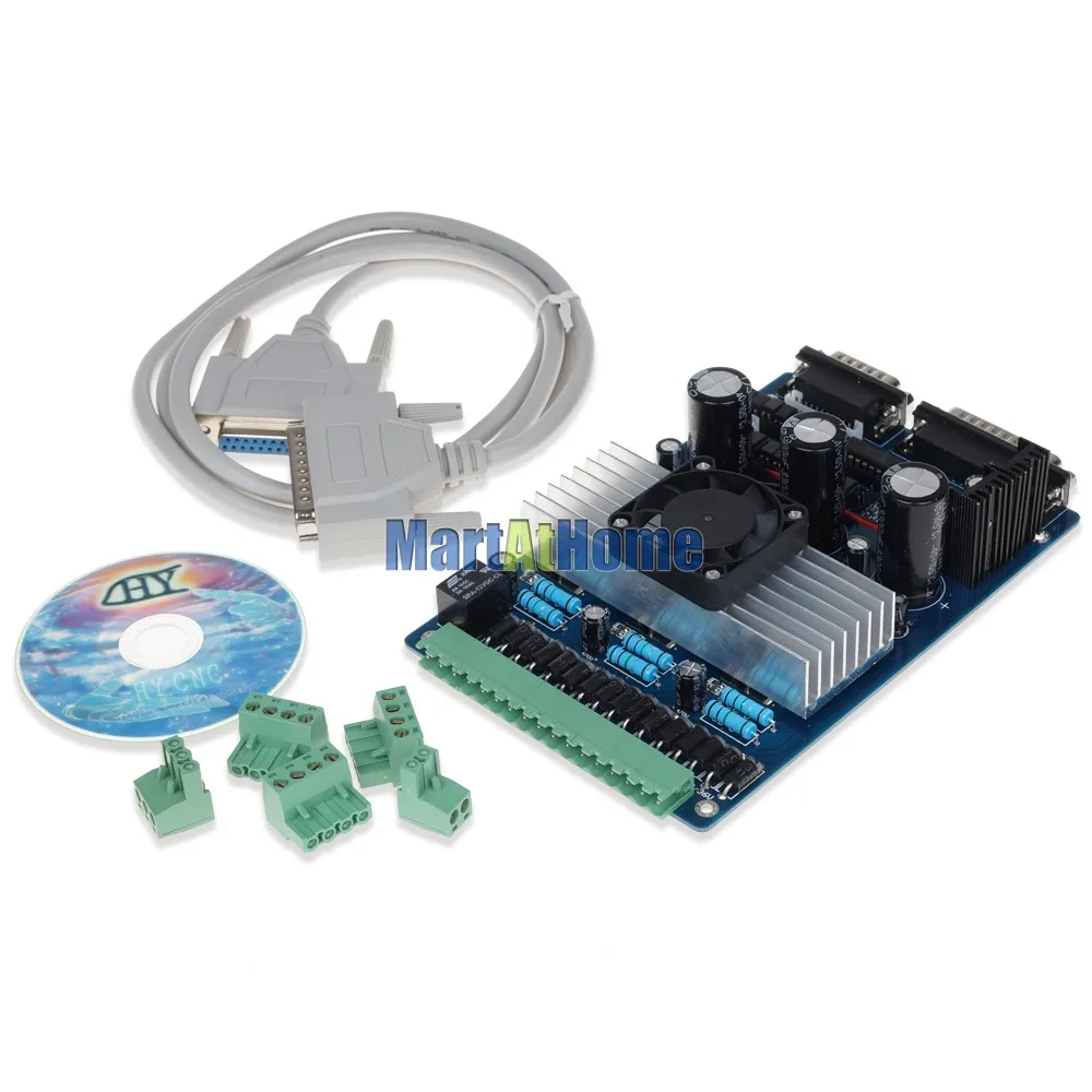 

Free shipping CNC 3 Axis TB6560 3.5A Stepper Driver Board Support MACH3, KCAM4, EMC2 #SM394 @CF