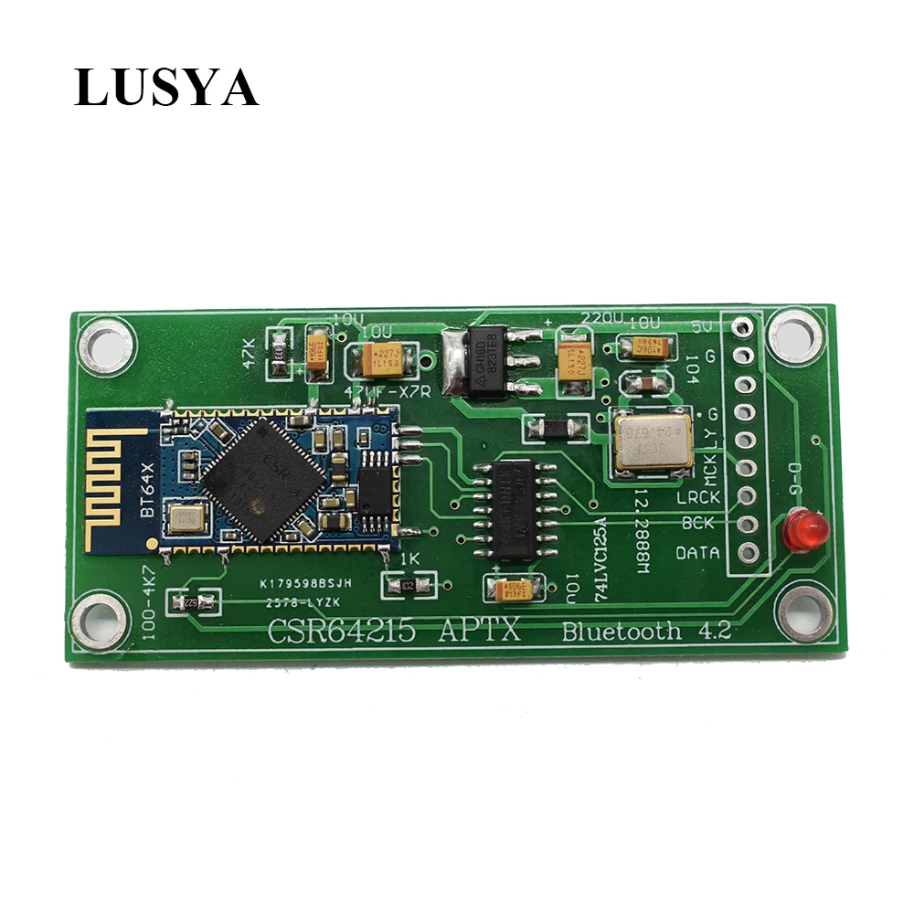 Вспомогательная плата Lusya CSR64215 Bluetooth 4 2 APTX I2S для ES9018 ES9028 ES9038 DAC усилитель сделай