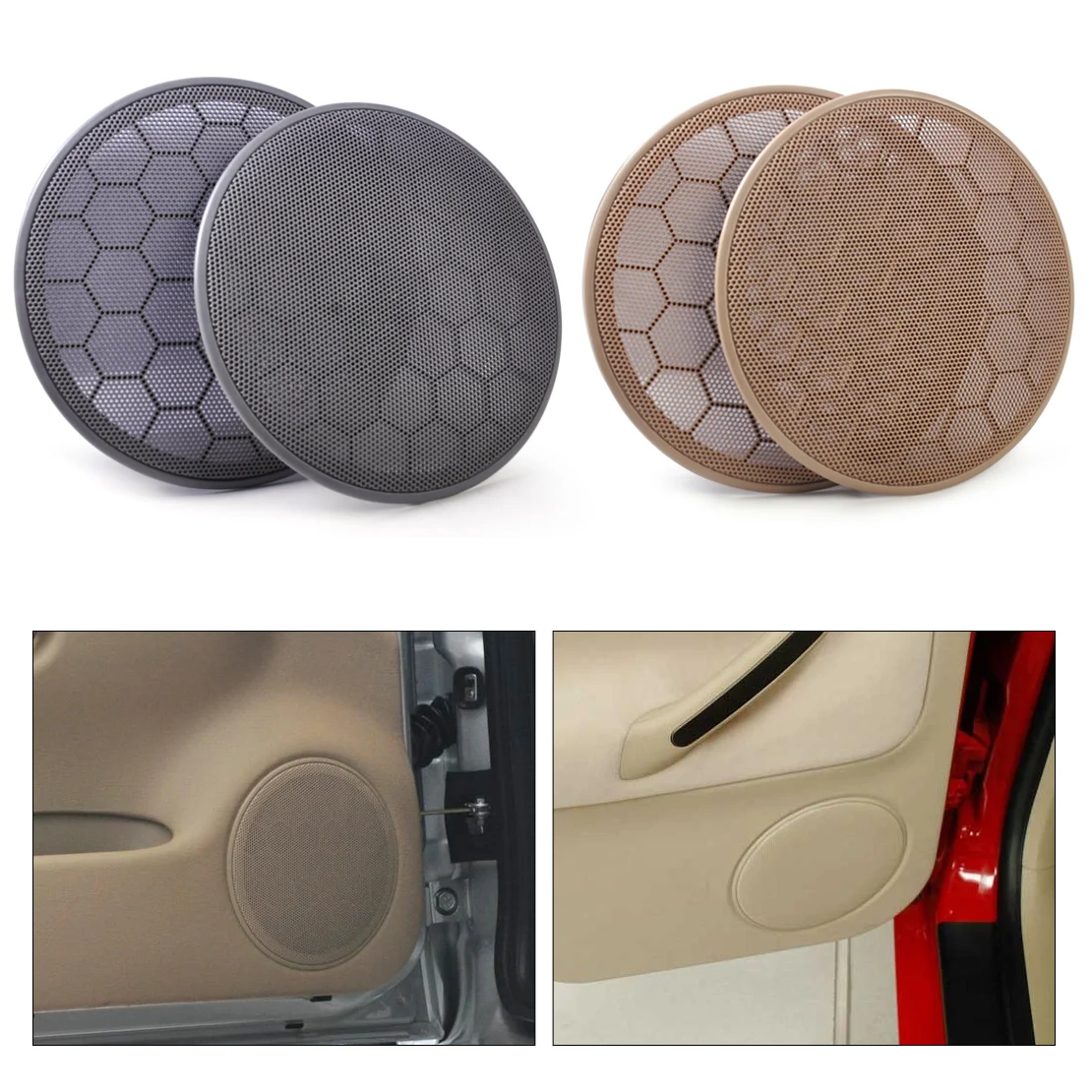 Крышка динамика DWCX 2x для Volkswagen Passat B5 Jetta MK4 Golf GTI 2000 2001 2002 2003 2004 2005|jetta cover|grill covergrille