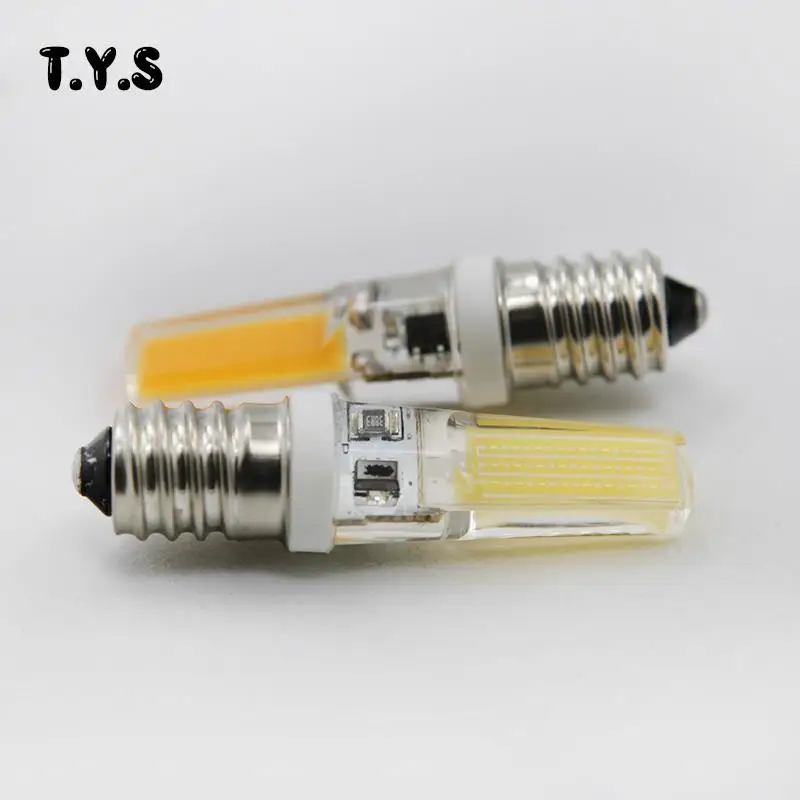 Лампада E14 G4 G9 светодиодный 220V 12V энергосберегающие лампы 3 Вт 6 9 COB свет Освещение