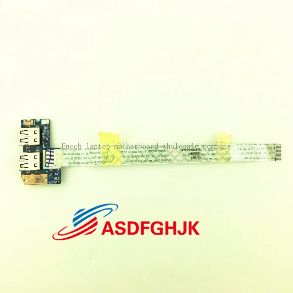 Оригинальный для ноутбука ACER Aspire 5733 5742 USB доска W/кабель PEW71 LS-6581P NBX0000ND00 100% отлично