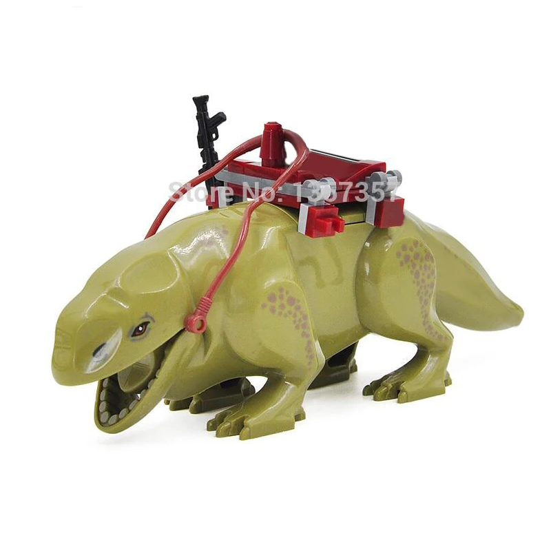 10 шт./лот Горячие Dewback Sandtroopers tauntun Jabba Rancor рисунок Строительные блоки Набор моделей Игрушек