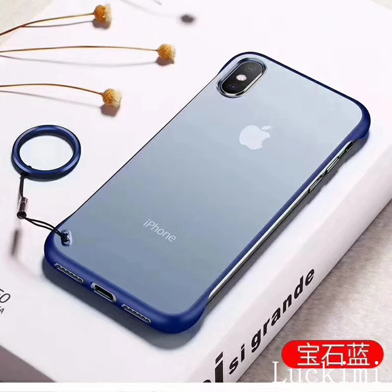 Роскошный тонкий безрамный чехол для телефона MI 8 9 9SE K20 K20PRO MI8 Explorer обеспечивает