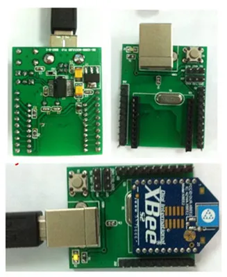 Xbee Usb-адаптер Платы (Без Модуля Xbee) Интегральных Схем | Электронные компоненты и