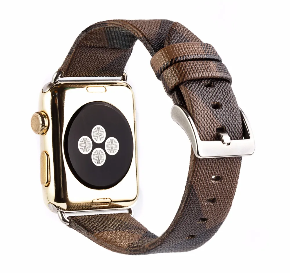 Apple Watch Band кожаный ремешок Iwatch сменный 38 42 мм из нержавеющей стали Классический