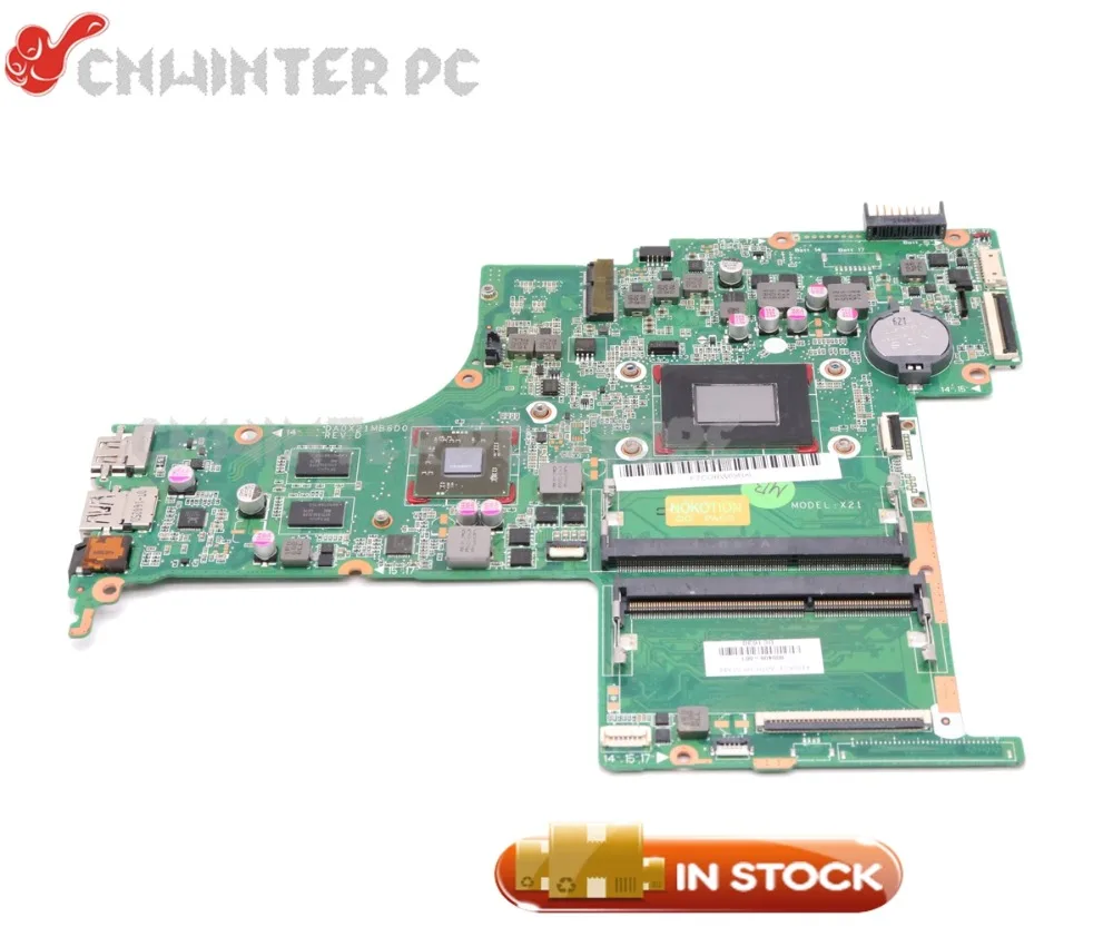 

NOKOTION For HP Pavilion 15-ab Laptop Motherboard A10-8700P CPU DDR3 M360 2GB DA0X21MB6D0 809408-001 814752-001 809408-601