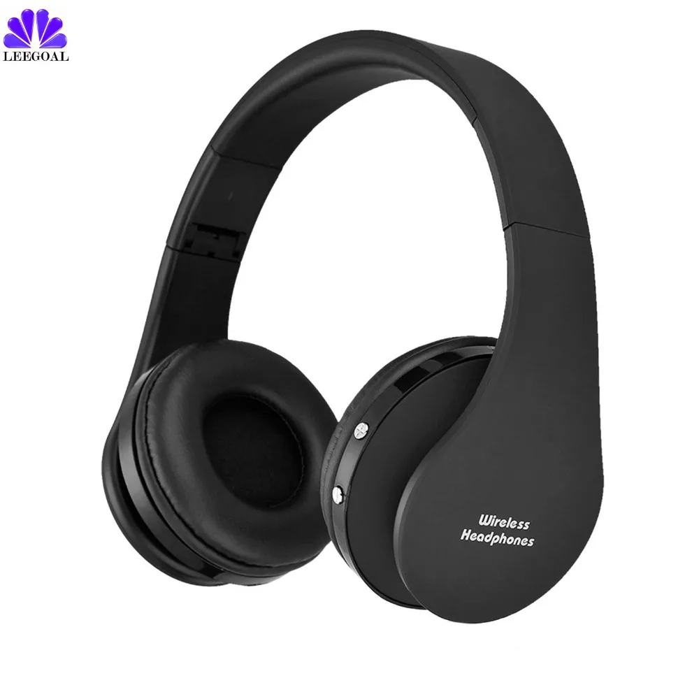 Беспроводные наушники с bluetooth головкой беспроводные стерео складные для ПК